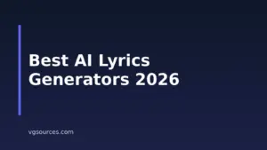 9 Best AI Lyrics Generators For Gamers And Streamers In 2026