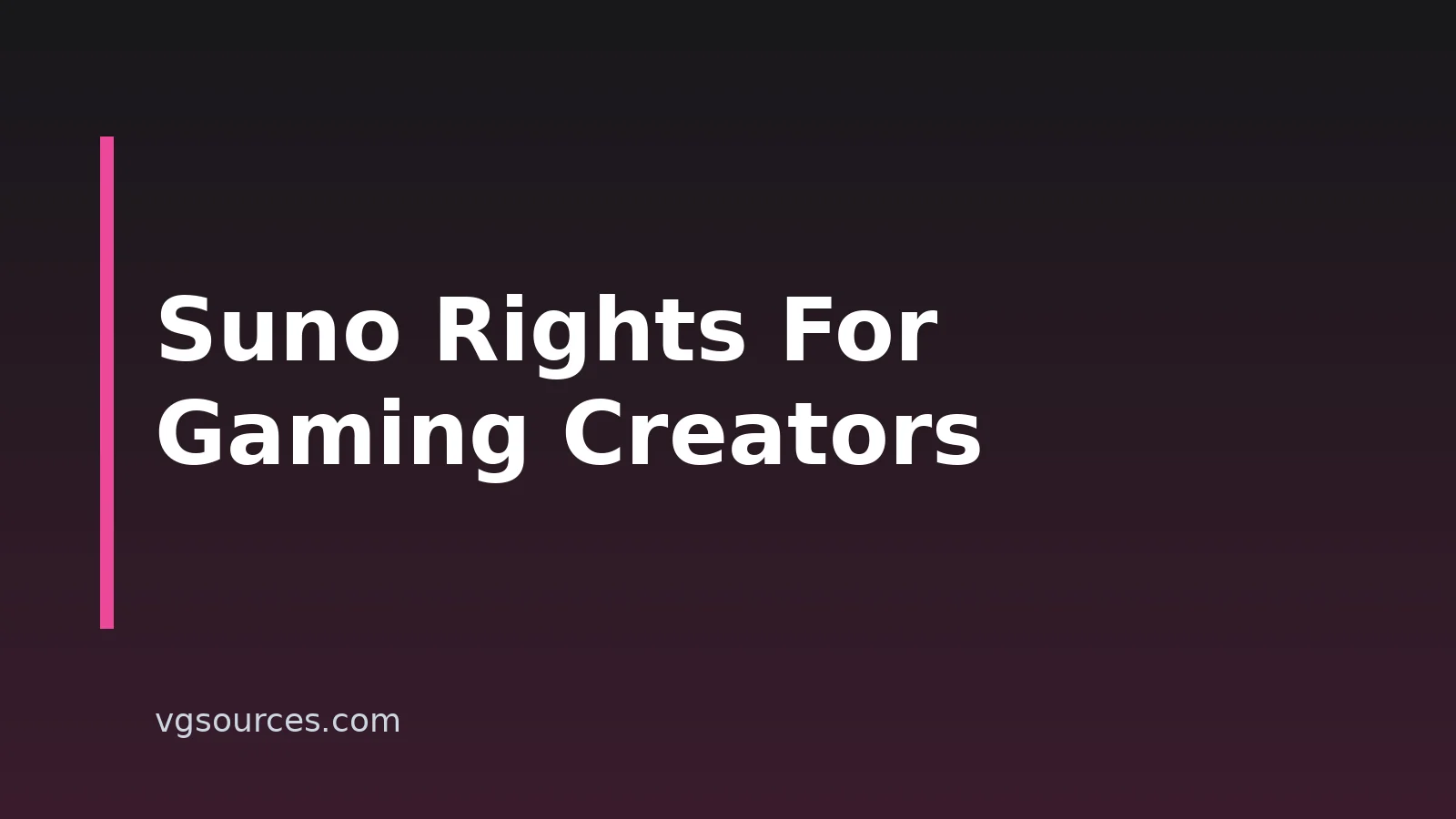 Suno Commercial Use: What Gaming Creators Need to Know