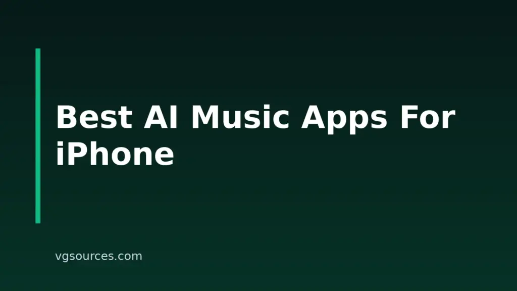 8 Best AI Music Apps For iPhone In 2026
