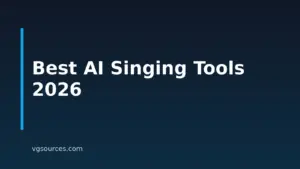 9 Best AI Singing Voice Generators For Gamers And Creators In 2026