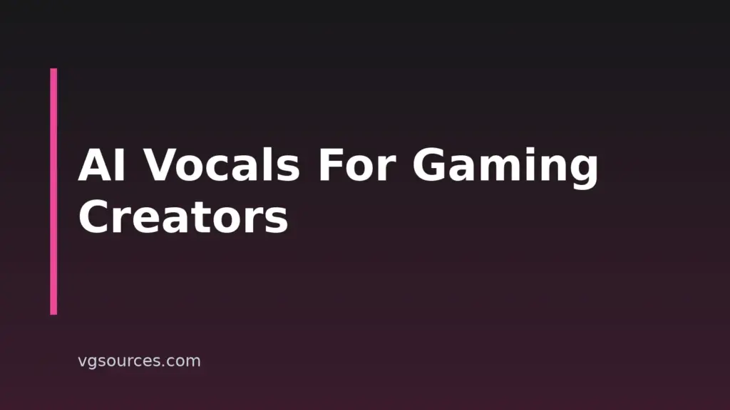Best AI Song Generators With Vocals for Gaming Creators (2026)